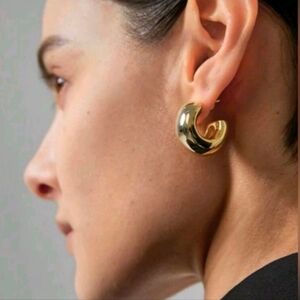 Classic Gold Hoops 3/$30